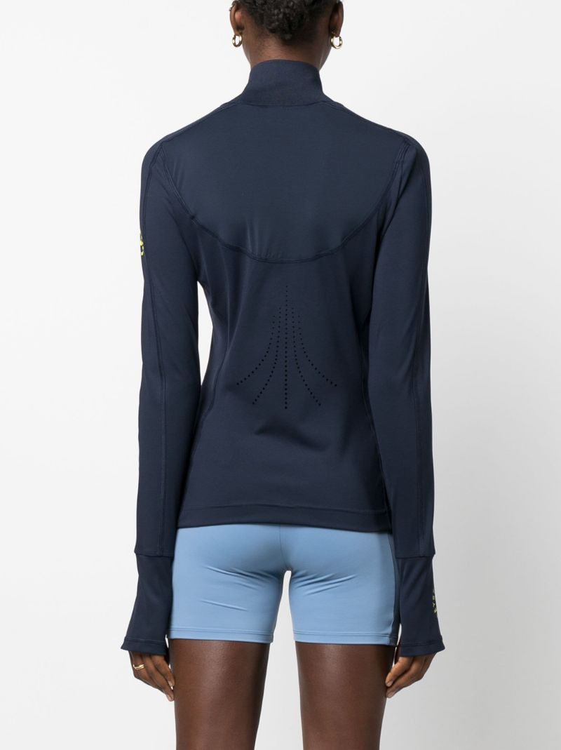 Blue Truepurpose Zip-up Training Jacket