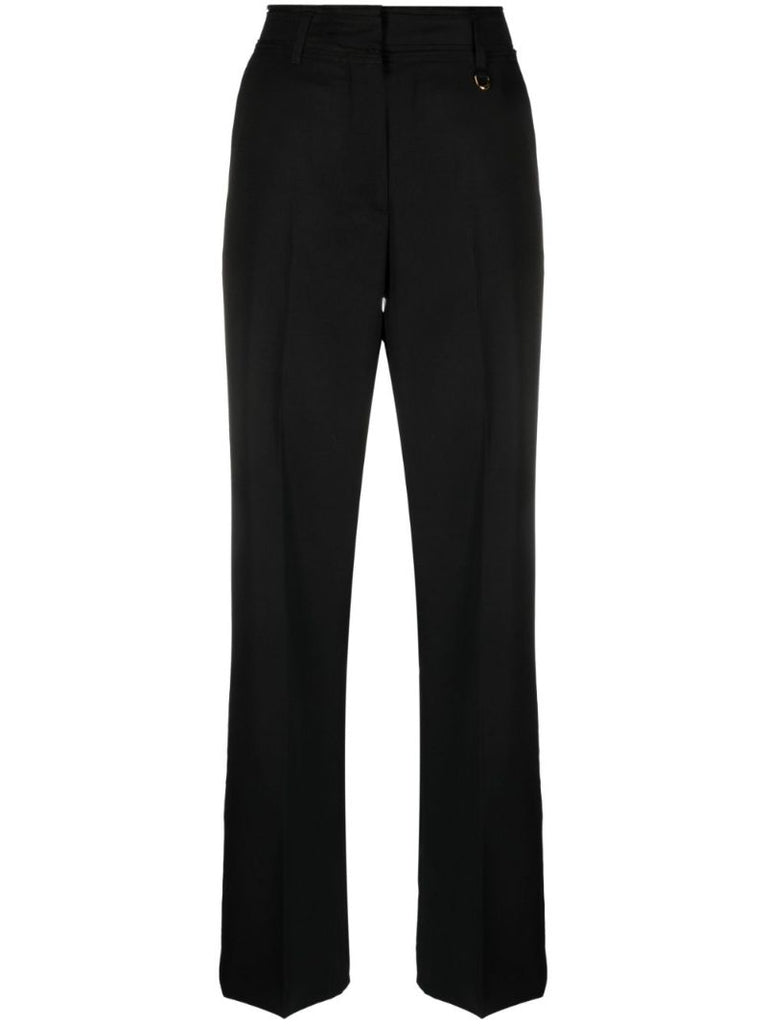 Black Le Pantalon Ficelle Trousers