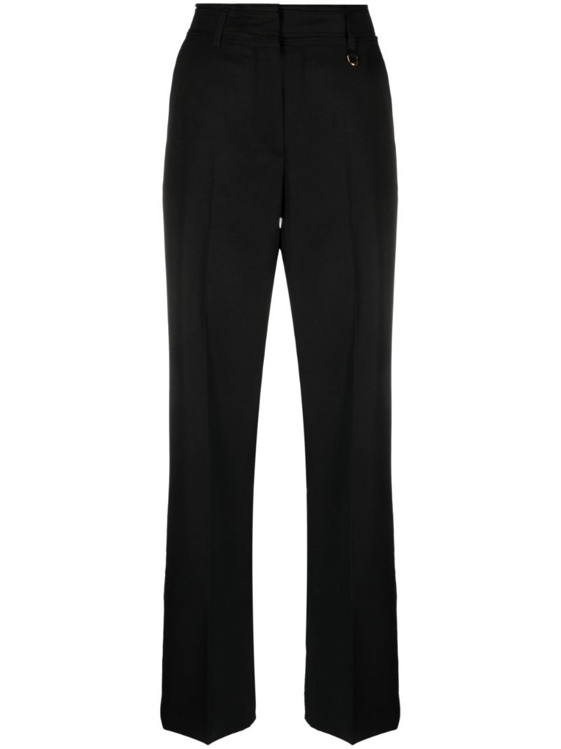 Black Le Pantalon Ficelle Trousers