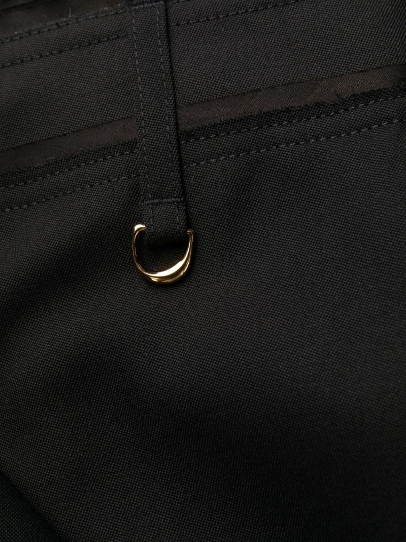 Black Le Pantalon Ficelle Trousers