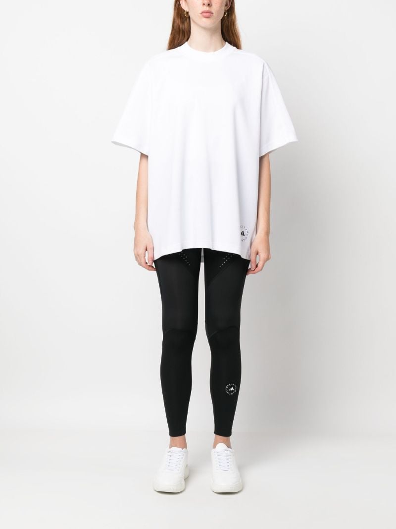 White Logo-print T-shirt
