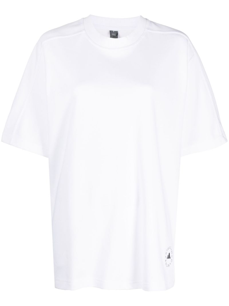 White Logo-print T-shirt