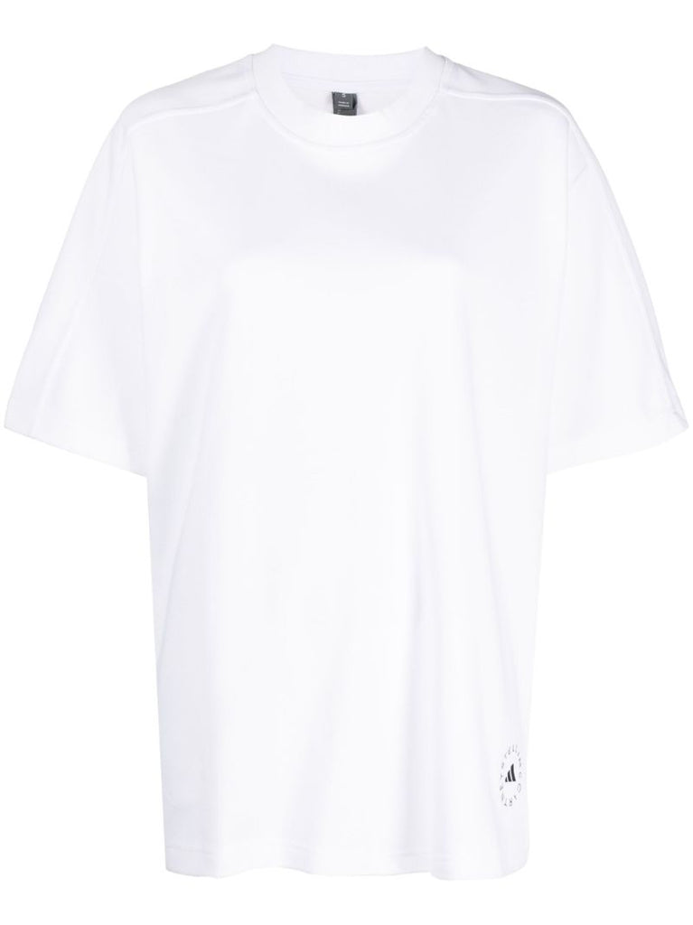 White Logo-print T-shirt