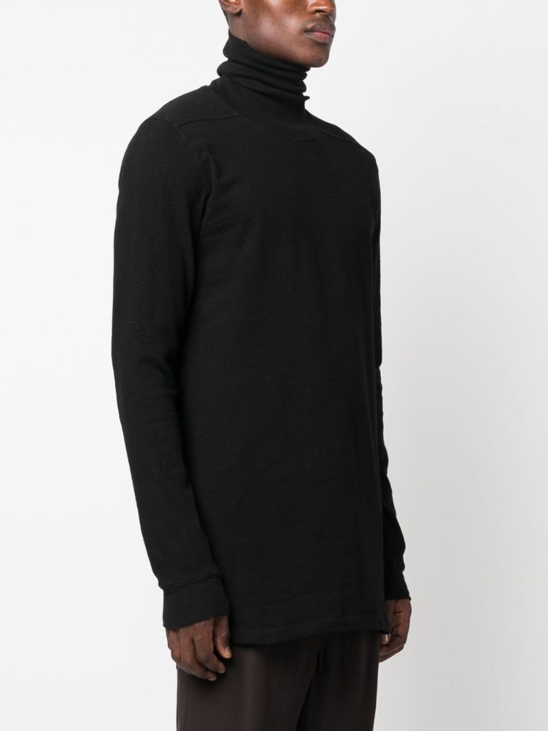 Black Organic Cotton Sweater