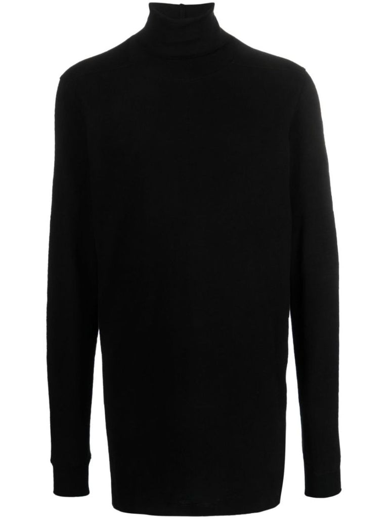 Black Organic Cotton Sweater