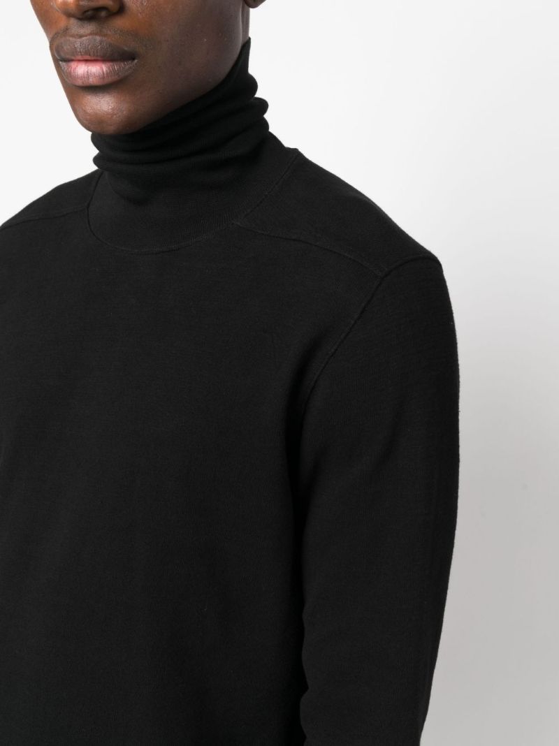 Black Organic Cotton Sweater