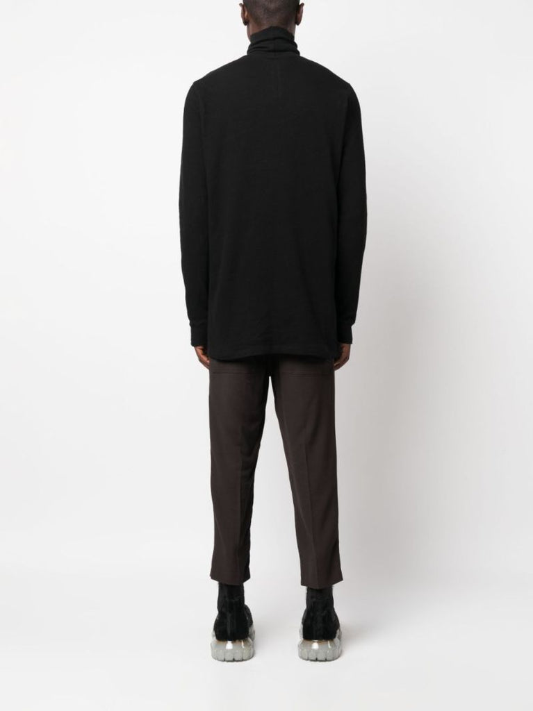 Black Organic Cotton Sweater