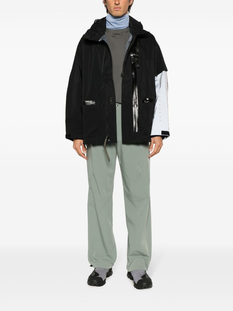 Grey Dart Tapered Trousers