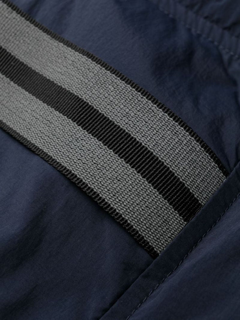 Blue Lawrence Hooded Quilted Coat