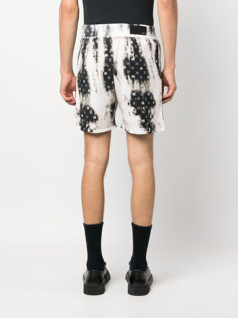 Black Logo-print Cotton Track Short