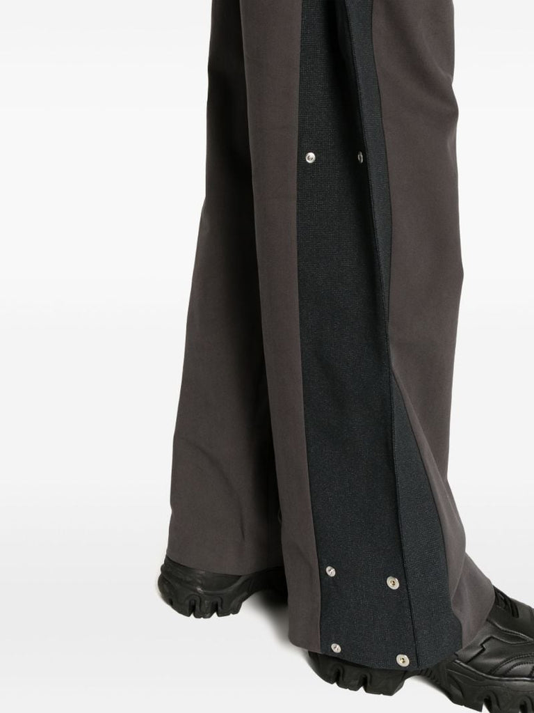 Grey Dewal Straight-leg Trousers