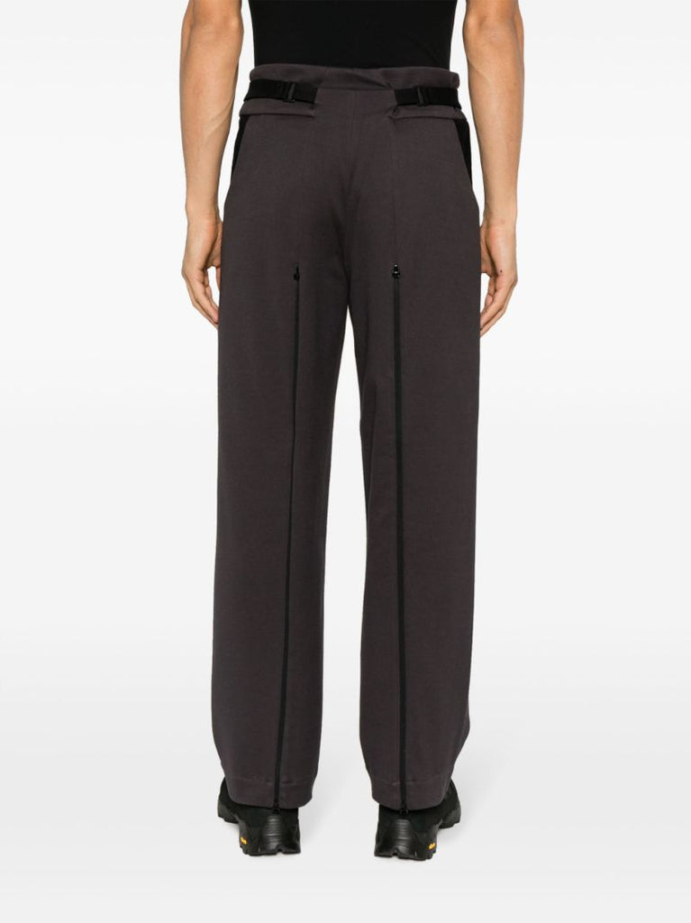 Grey Expand Straight-leg Trousers