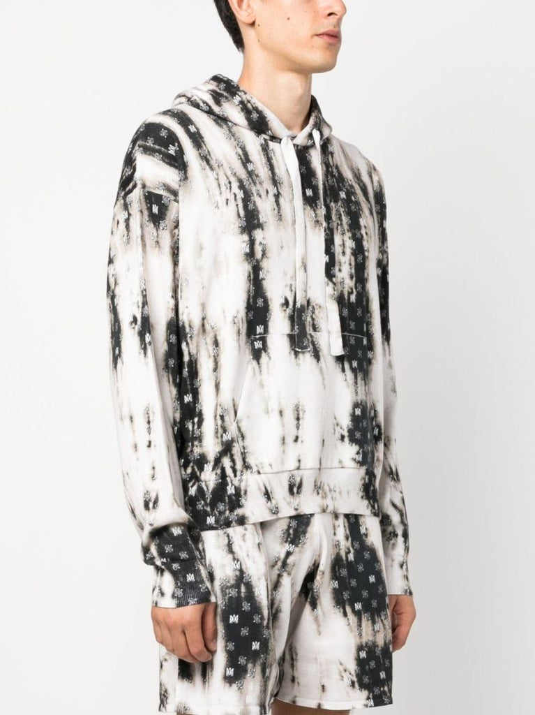 Black Logo-print Cotton Hoodie