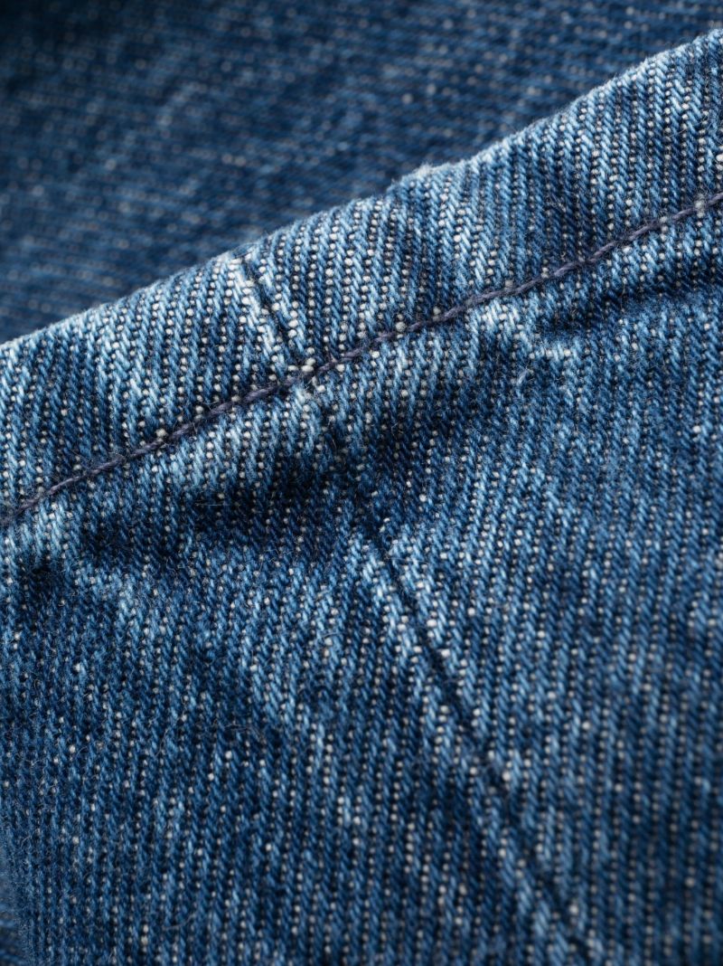 Blue Medusa-plaque Straight-leg Jeans