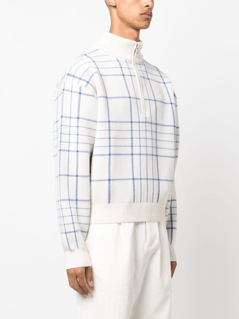 Neutral La Maille Carro Sweater