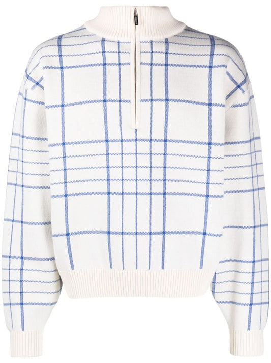 Neutral La Maille Carro Sweater