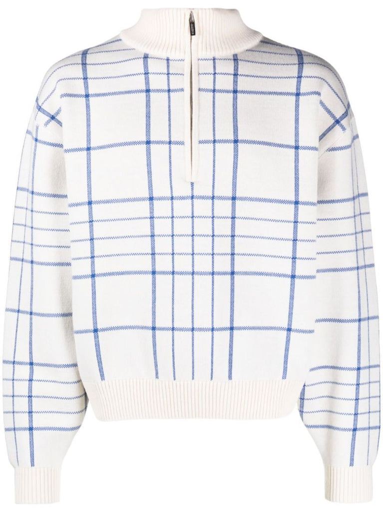 Neutral La Maille Carro Sweater