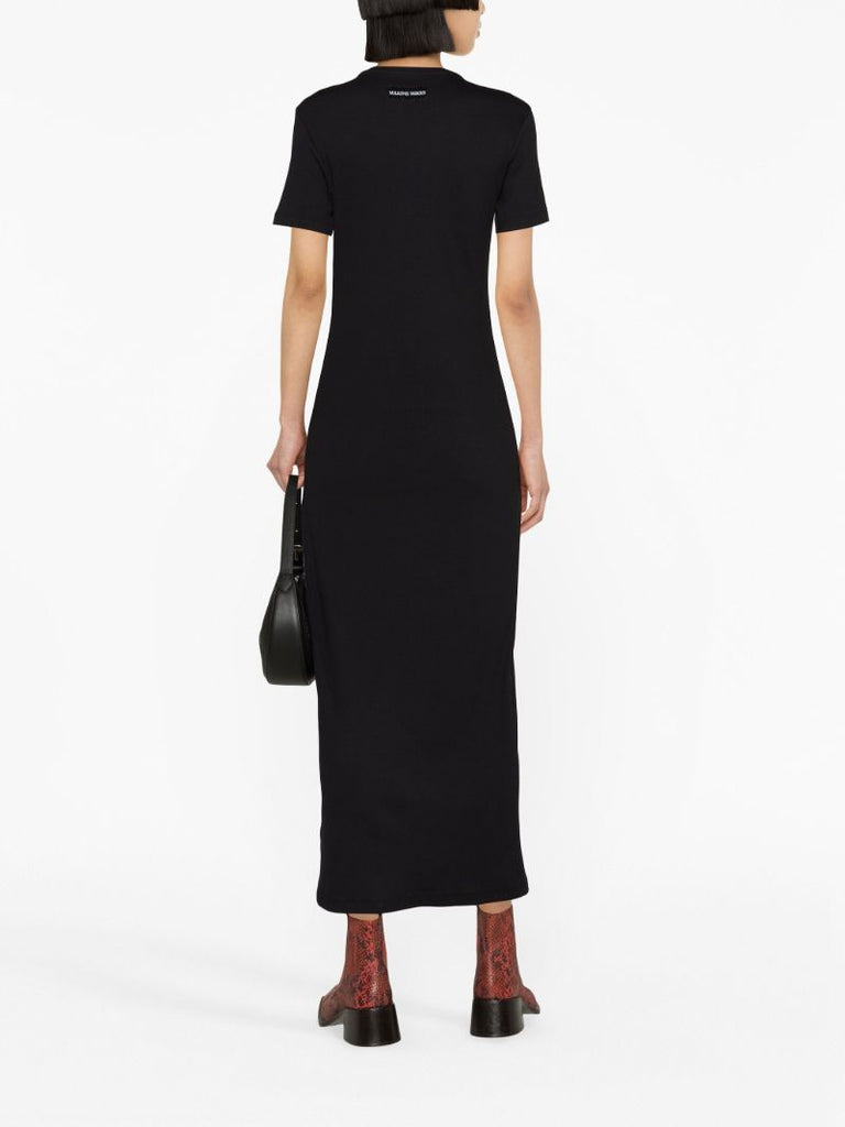 Black Crescent Moon Organic Cotton Dress