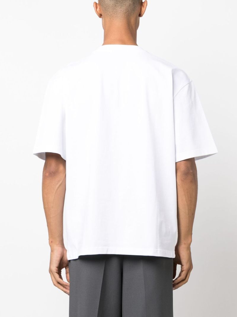 White Le T-shirt Rose Cotton T-shirt