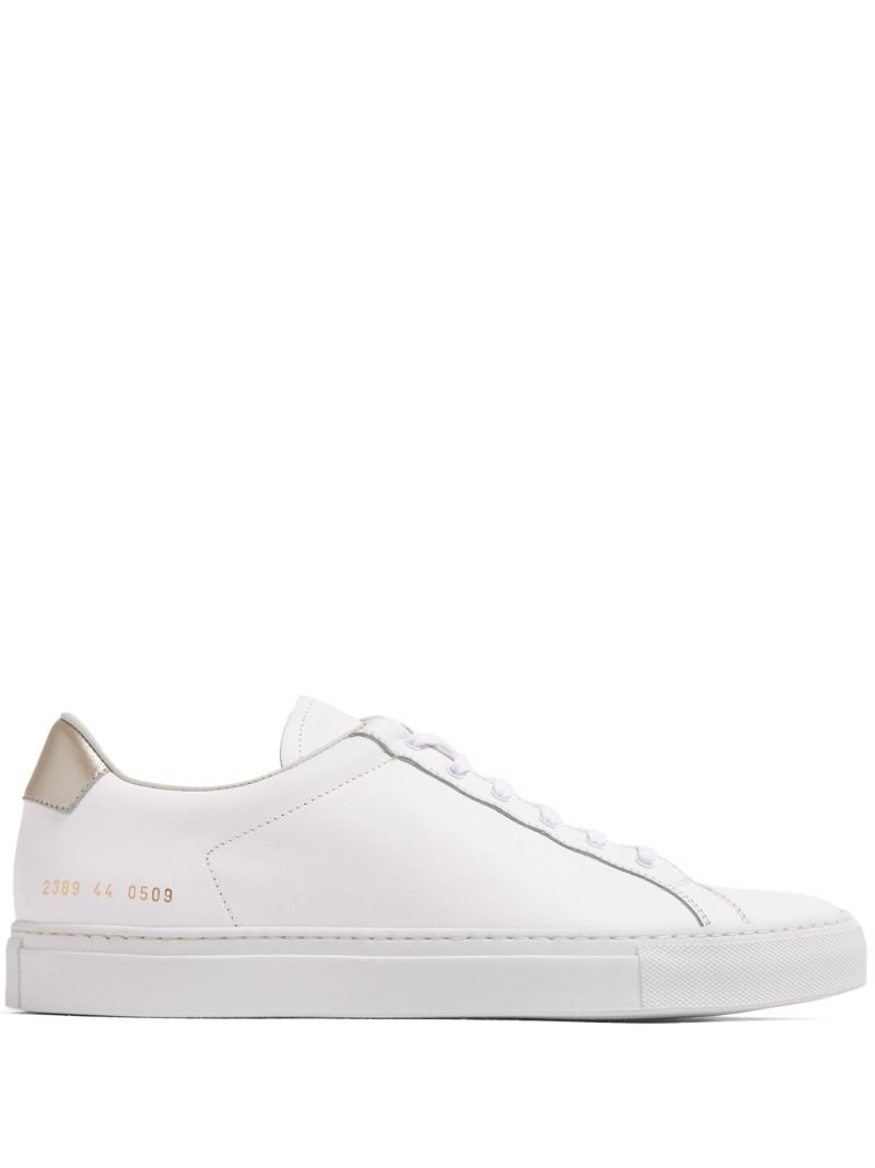 White Tennis Leather Sneakers