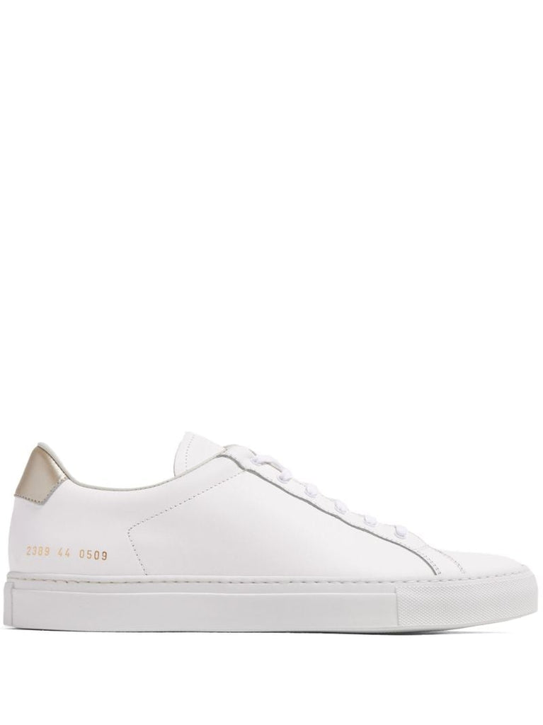 White Tennis Leather Sneakers