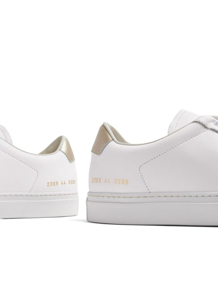 White Tennis Leather Sneakers