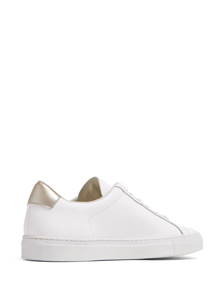 White Tennis Leather Sneakers