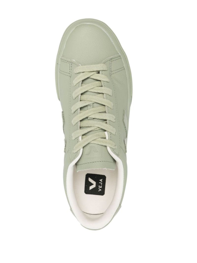 Green Campo Leather Sneakers