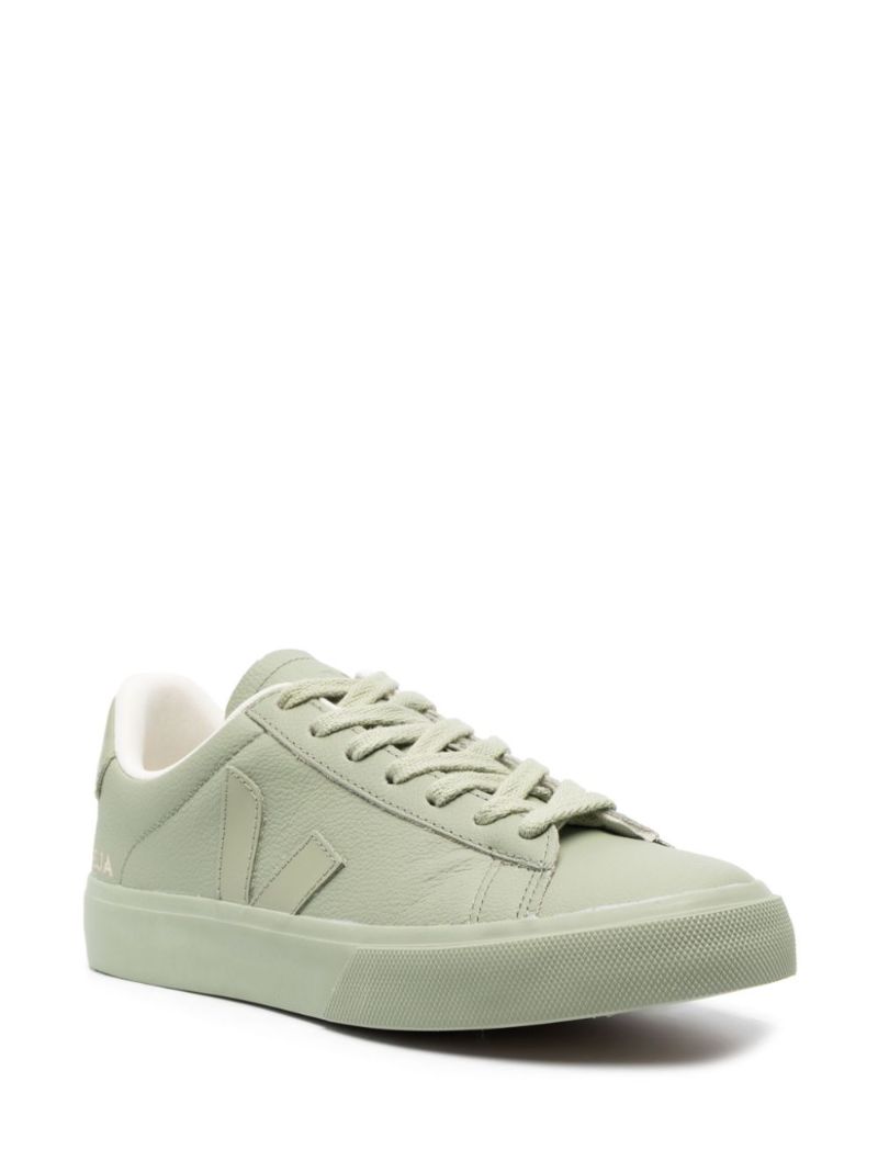 Green Campo Leather Sneakers