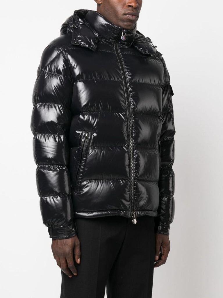 Black Maya Quilted Jacket