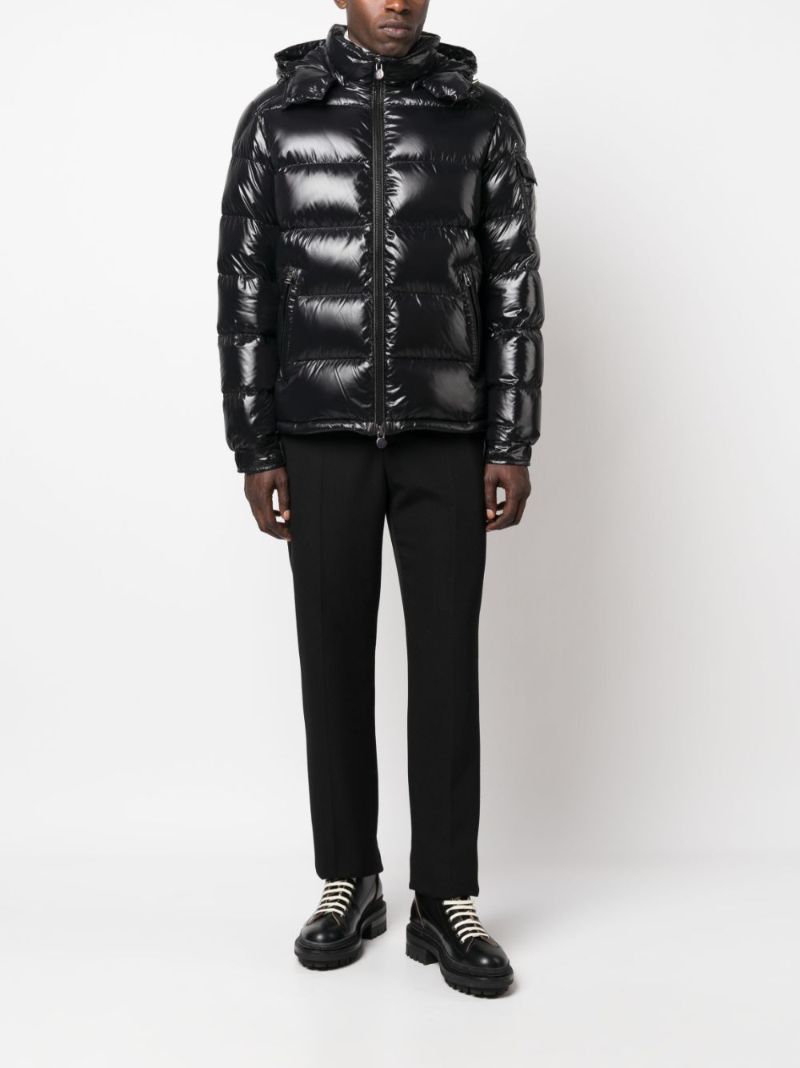 Black Maya Quilted Jacket