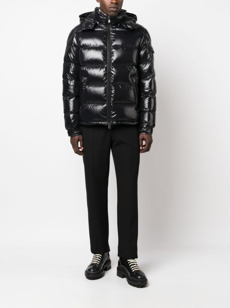 Black Maya Quilted Jacket