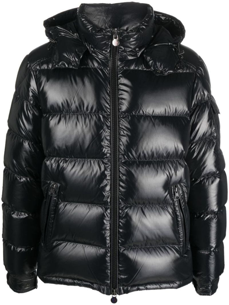 Black Maya Quilted Jacket