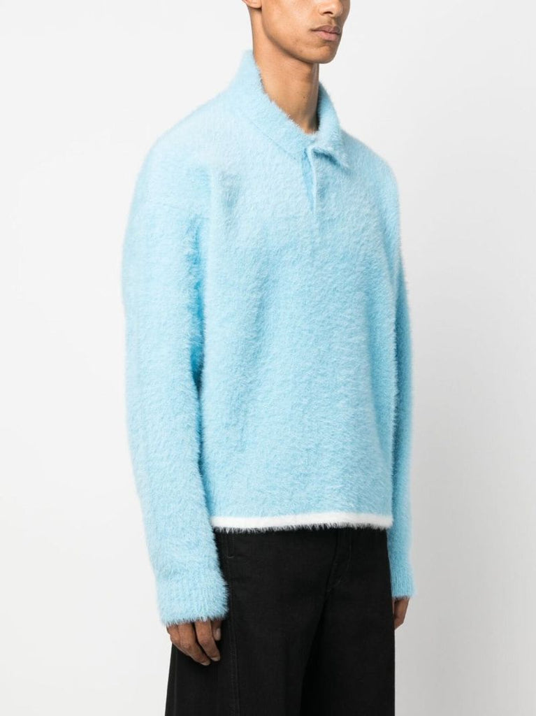 Blue Le Polo Neve Polo Sweater
