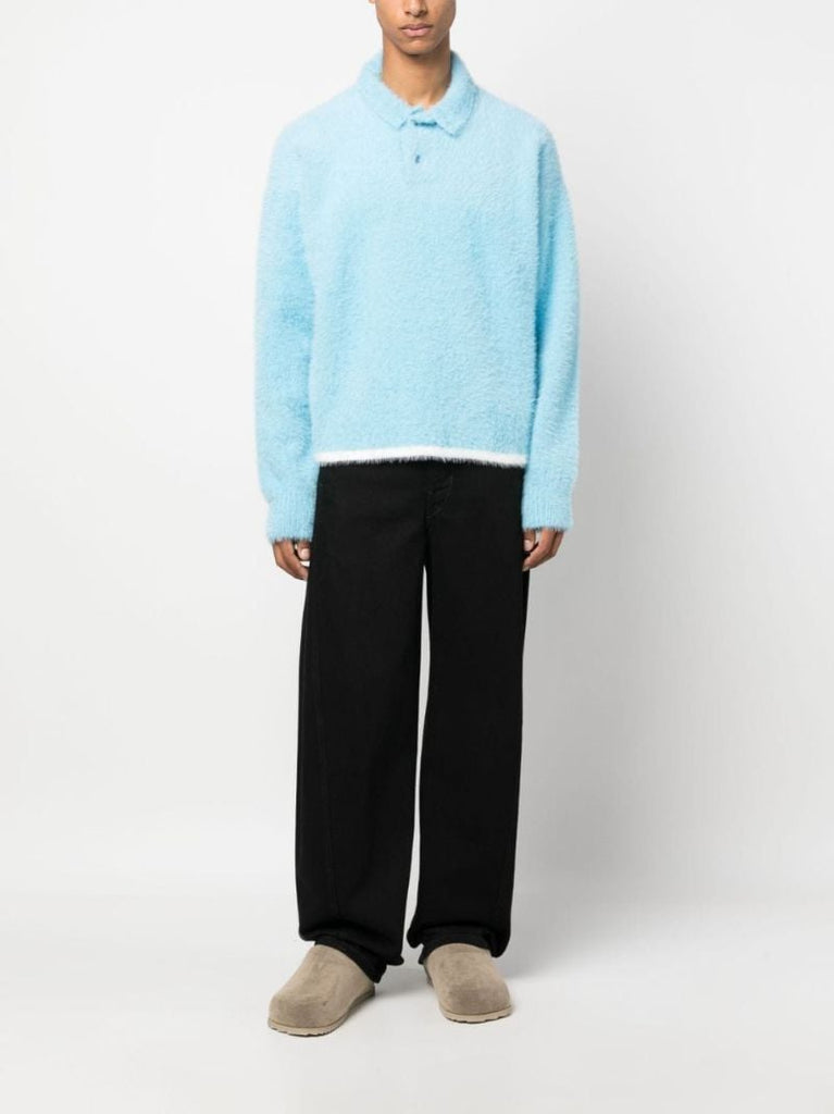 Blue Le Polo Neve Polo Sweater
