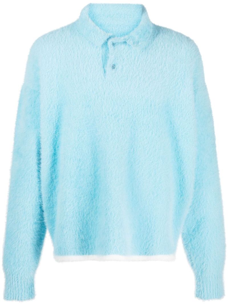 Blue Le Polo Neve Polo Sweater