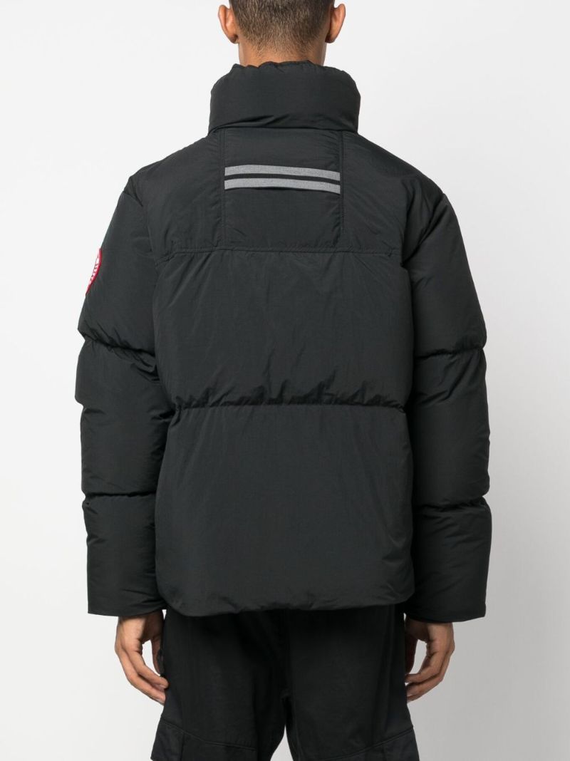 Black Lawrence Quilted Jacket