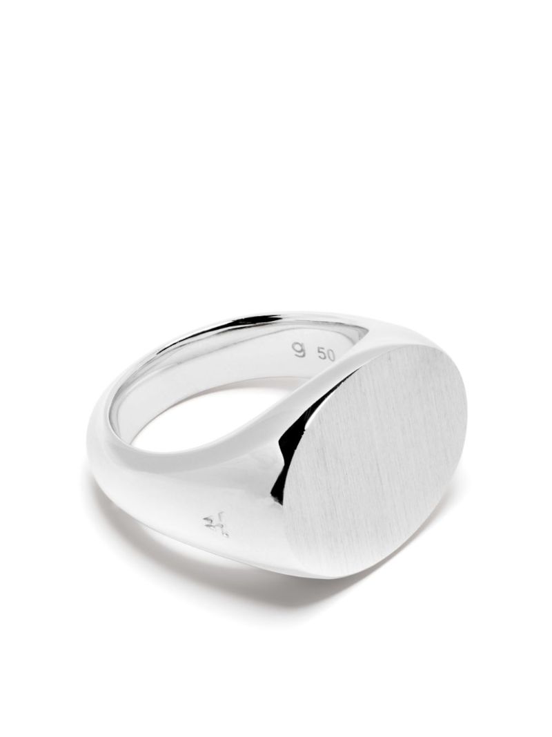 Sterling Silver Ivy Satin Ring
