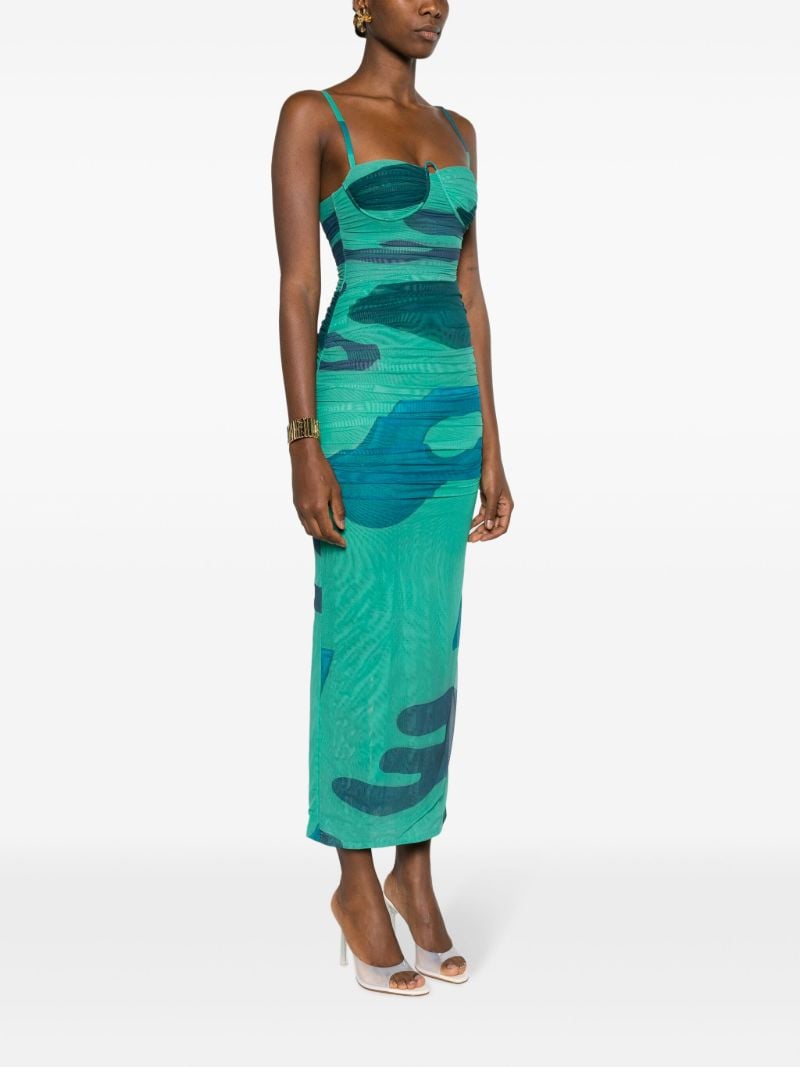 Green Frankie Midi Dress