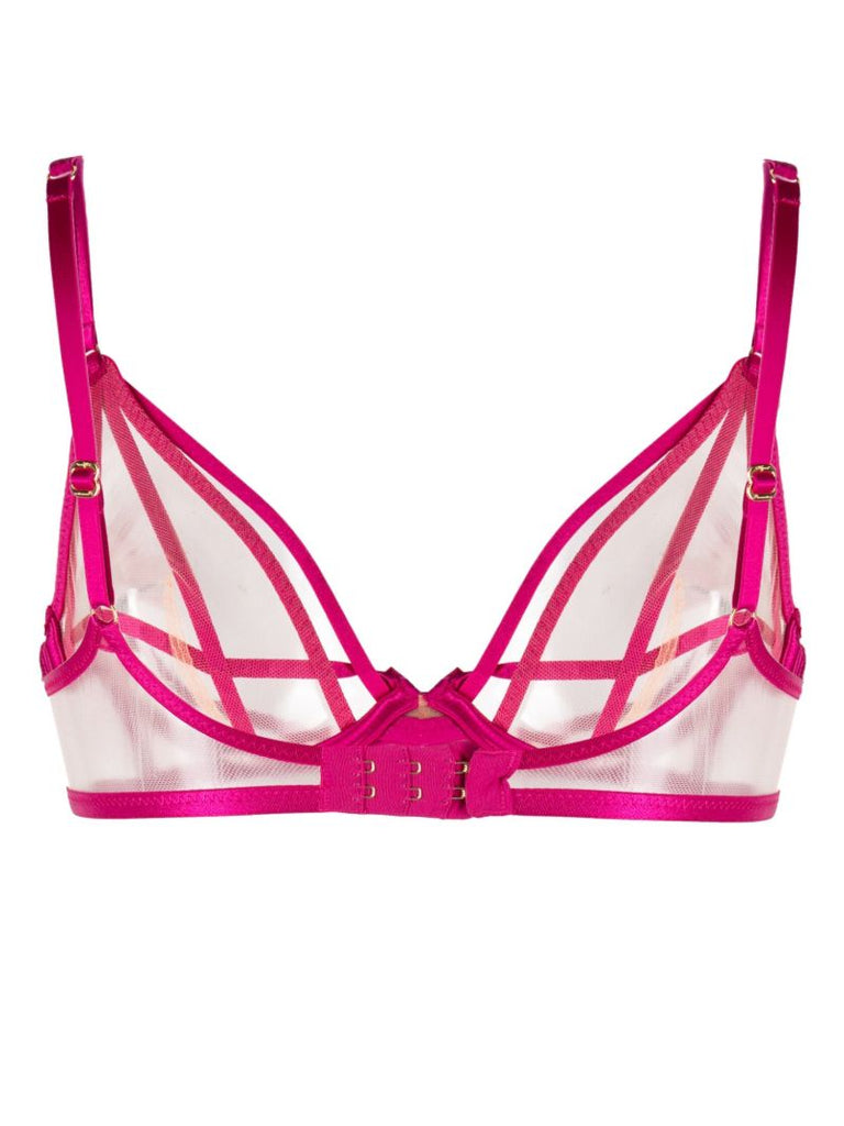 Pink Rubi Crystal Underwired Bra