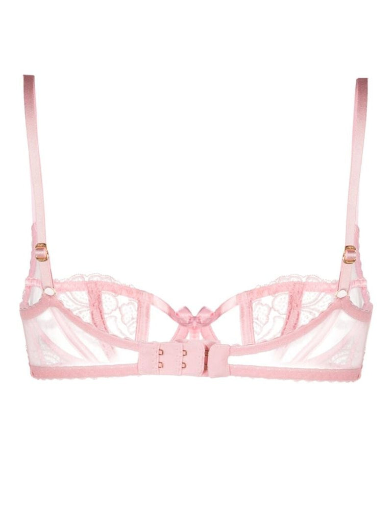 Pink Rozlyn Balconette Underwired Bra