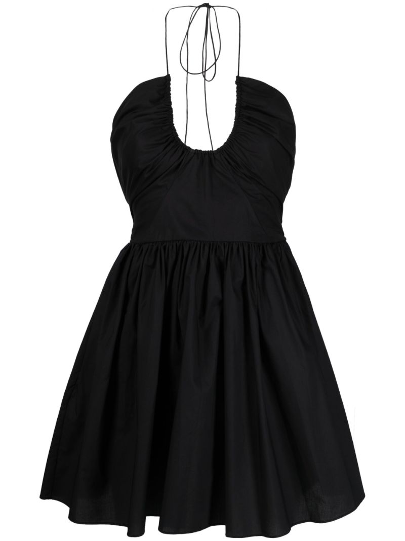 Black Halterneck Minidress