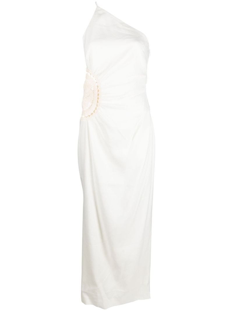 White Atacama Asymmetric Dress