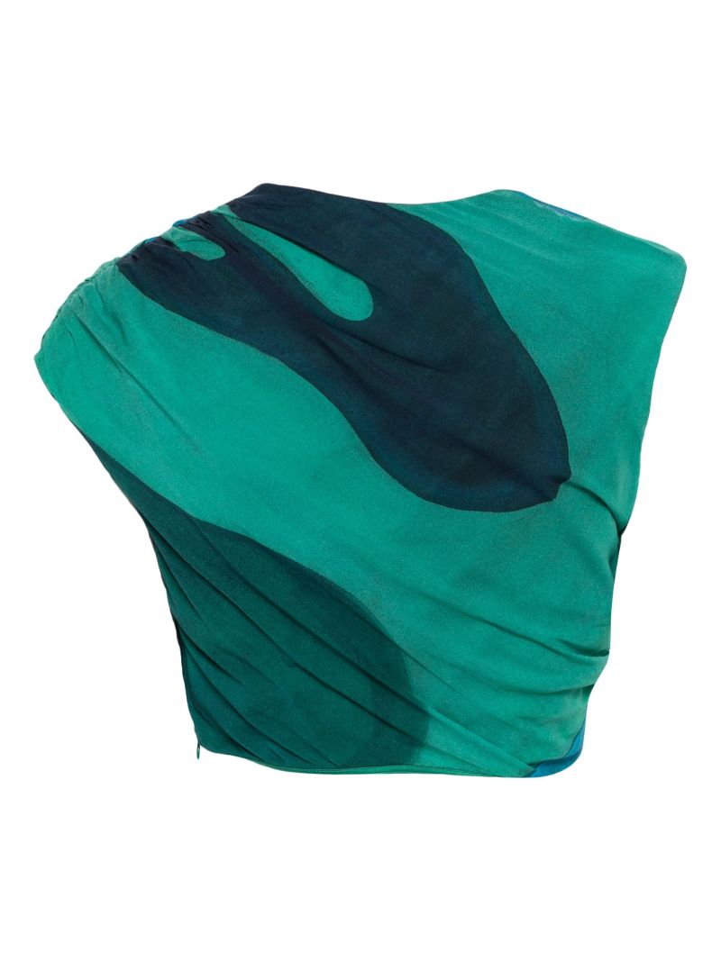 Green Frankie Crop Top