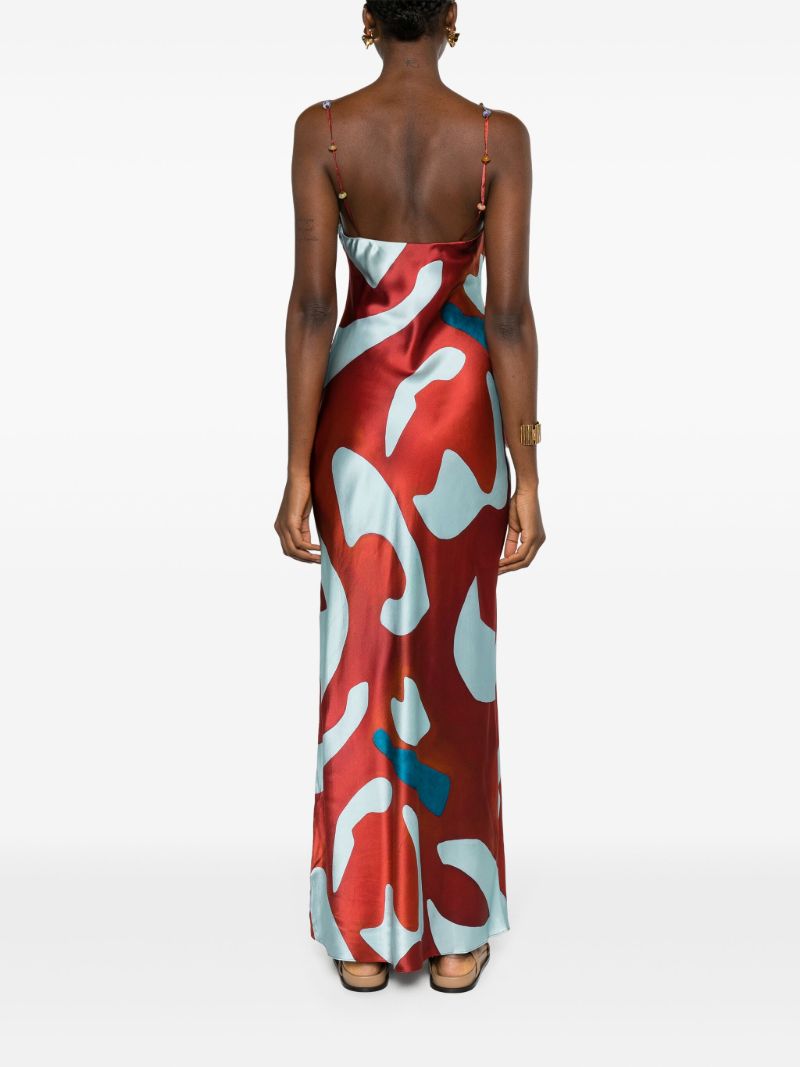 Red Frankie Slip Dress