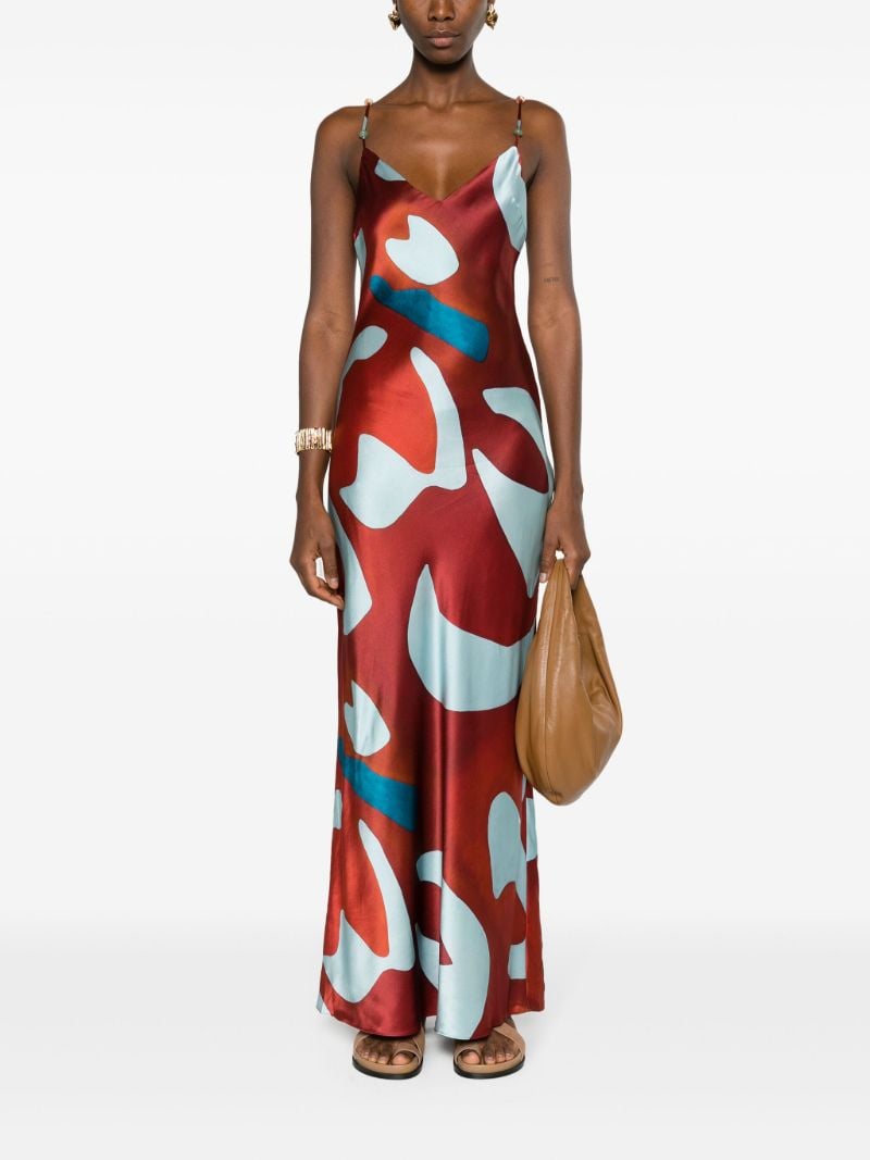 Red Frankie Slip Dress