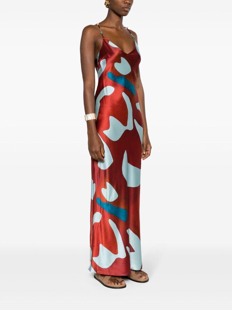 Red Frankie Slip Dress