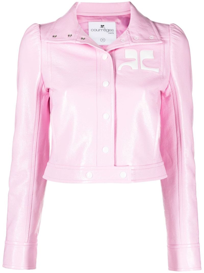Pink Reedition Cropped Jacket