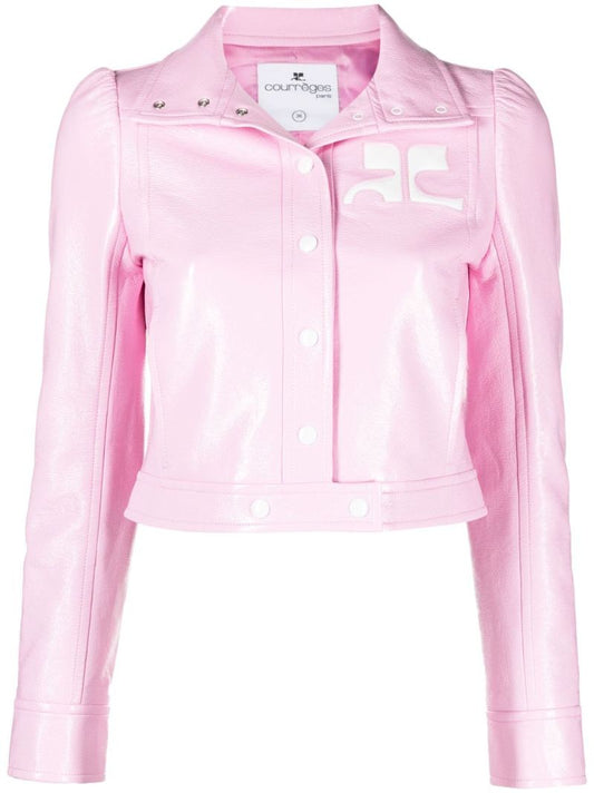 Pink Reedition Cropped Jacket