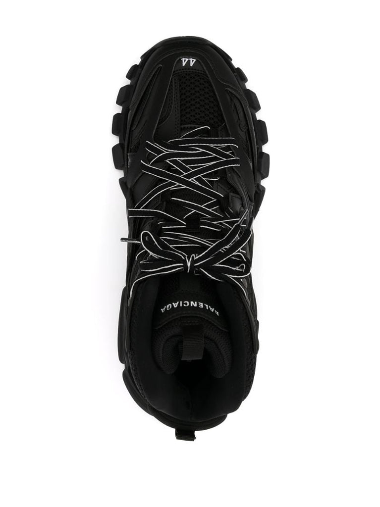 Black Track Hike High-top Sneakers